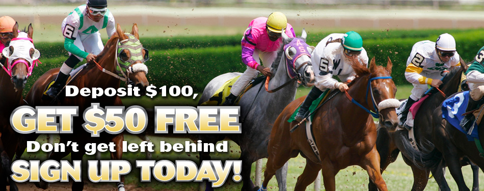 Deposit $100 Get $50 Free. Sign up today.